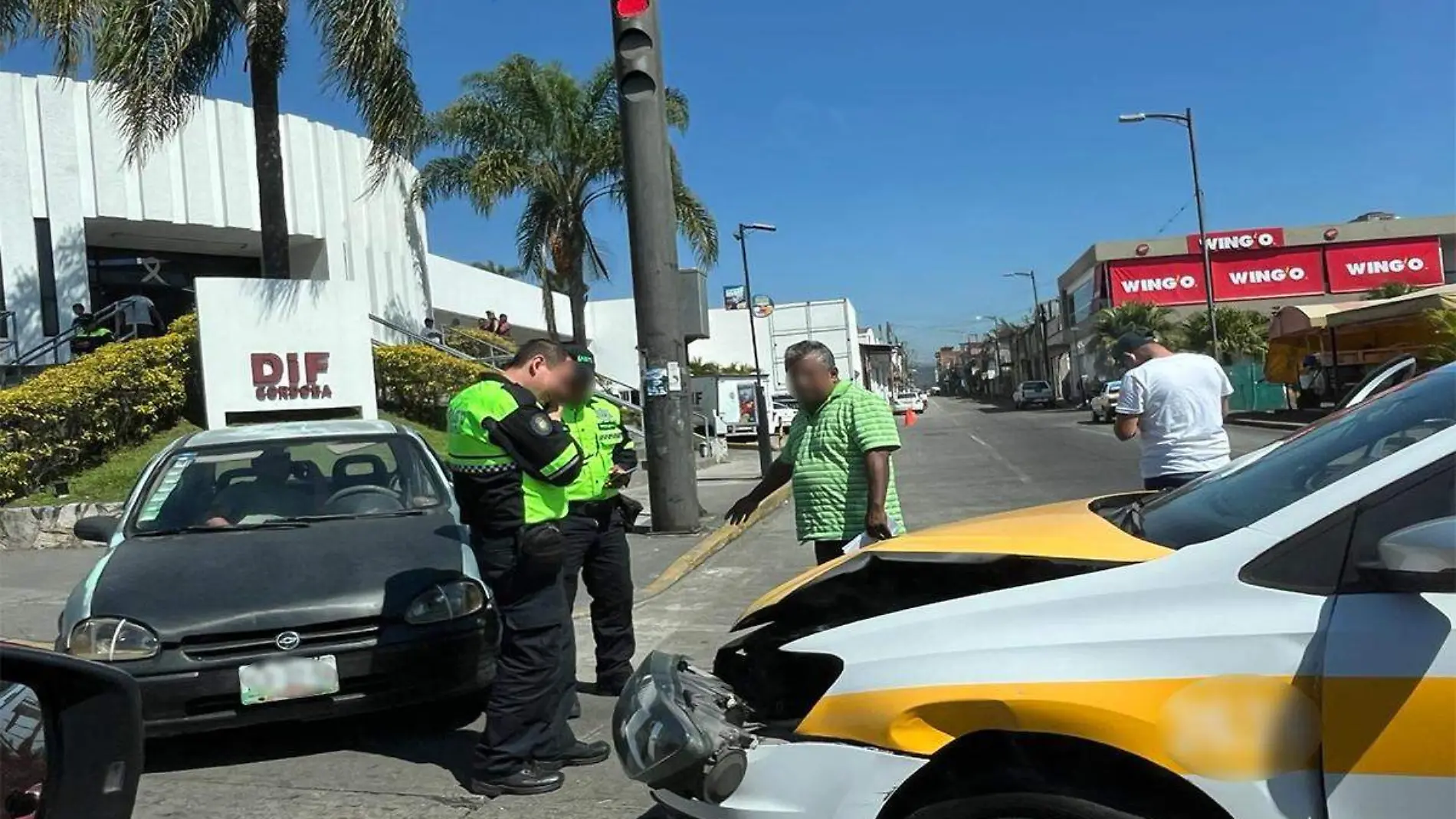 Choque de autos en Córdoba